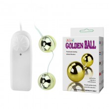 Golden Duo Ball - Bolas Duplas com Vibrador para ClitÃ³ris e EstÃ­