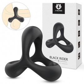 ANEL PENIANO SILICONE - BLACK RIDER 
