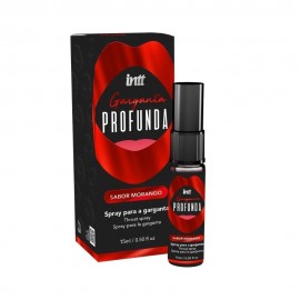 GARGANTA PROFUNDA MORANGO SPRAY DESSENSIBILIZANTE ORAL 15ML INTT