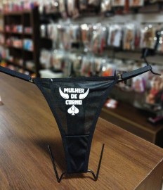 MULHER DE CORNO FIO COM CHOCKER - PT