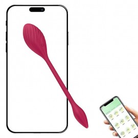 VIBRADOR DE PONTO G - COM DUAS PONTAS - ALRORA - APP - APLICATIVO